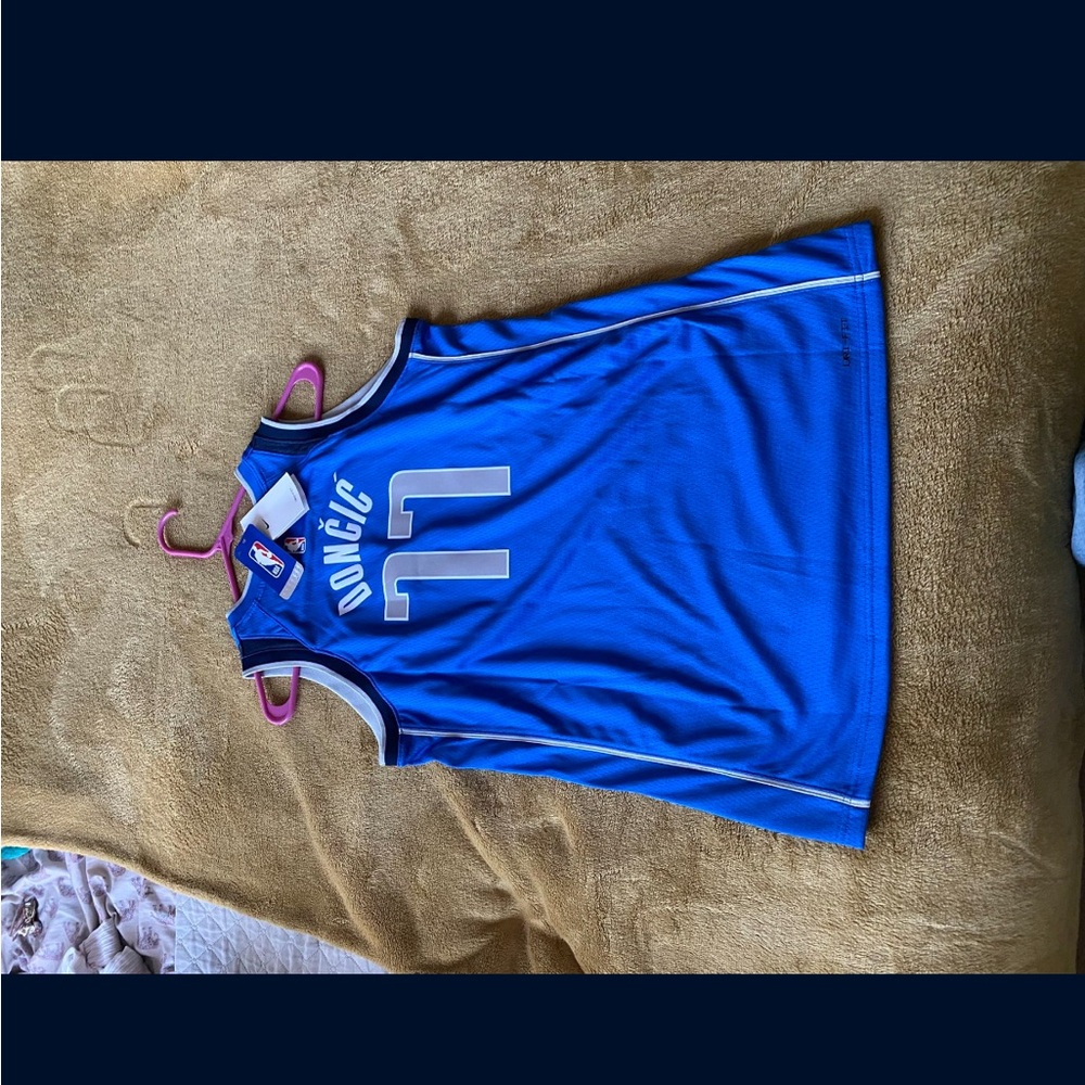 Kids Blue Basketball Jersey